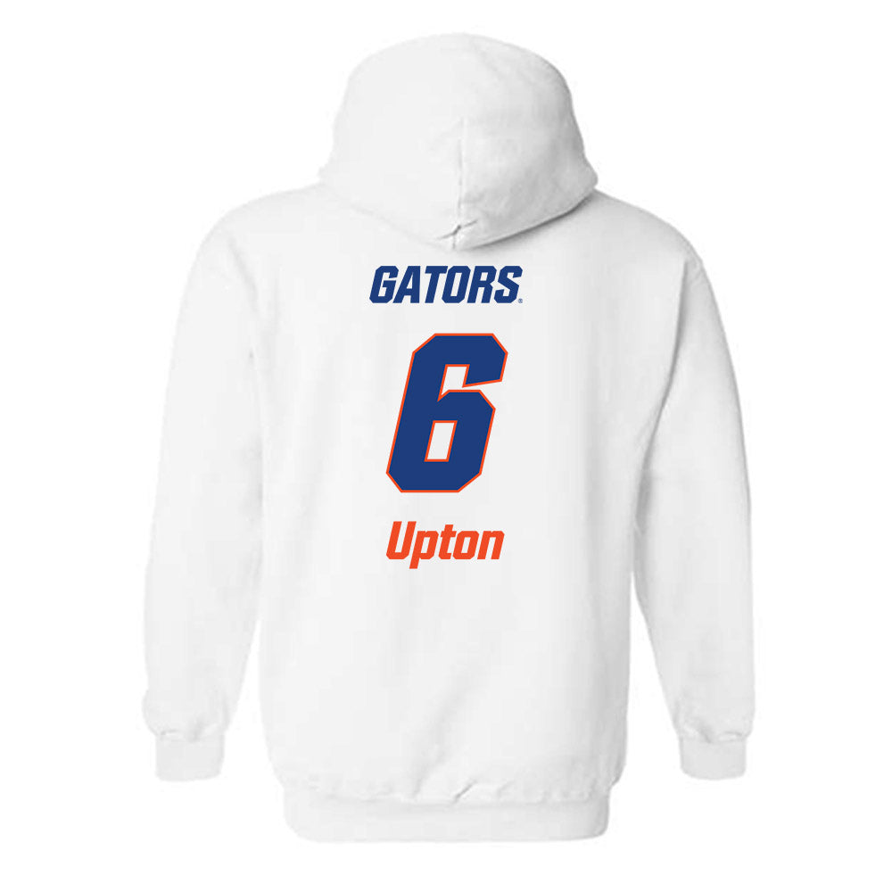 Florida - NCAA Women's Soccer : Avery Upton - Replica Shersey Hooded Sweatshirt