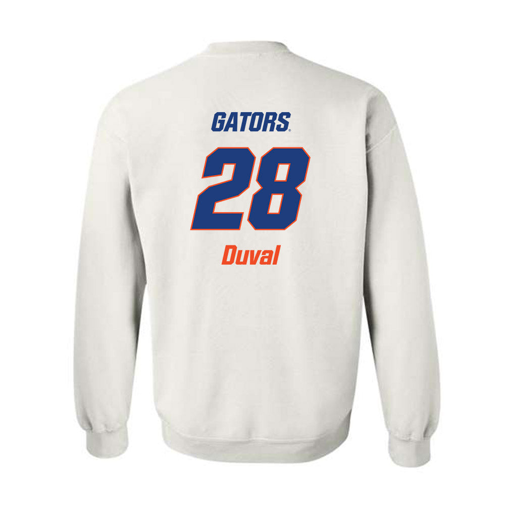 Florida - NCAA Women's Soccer : Emma Duval - Replica Shersey Crewneck Sweatshirt