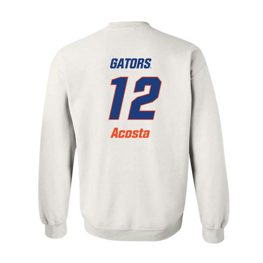 Florida - NCAA Women's Soccer : Ryleigh Acosta - Replica Shersey Crewneck Sweatshirt