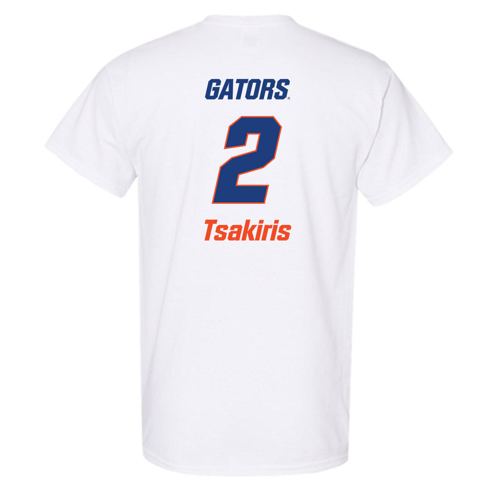 Florida - NCAA Women's Soccer : Kai Tsakiris - Replica Shersey T-Shirt-1