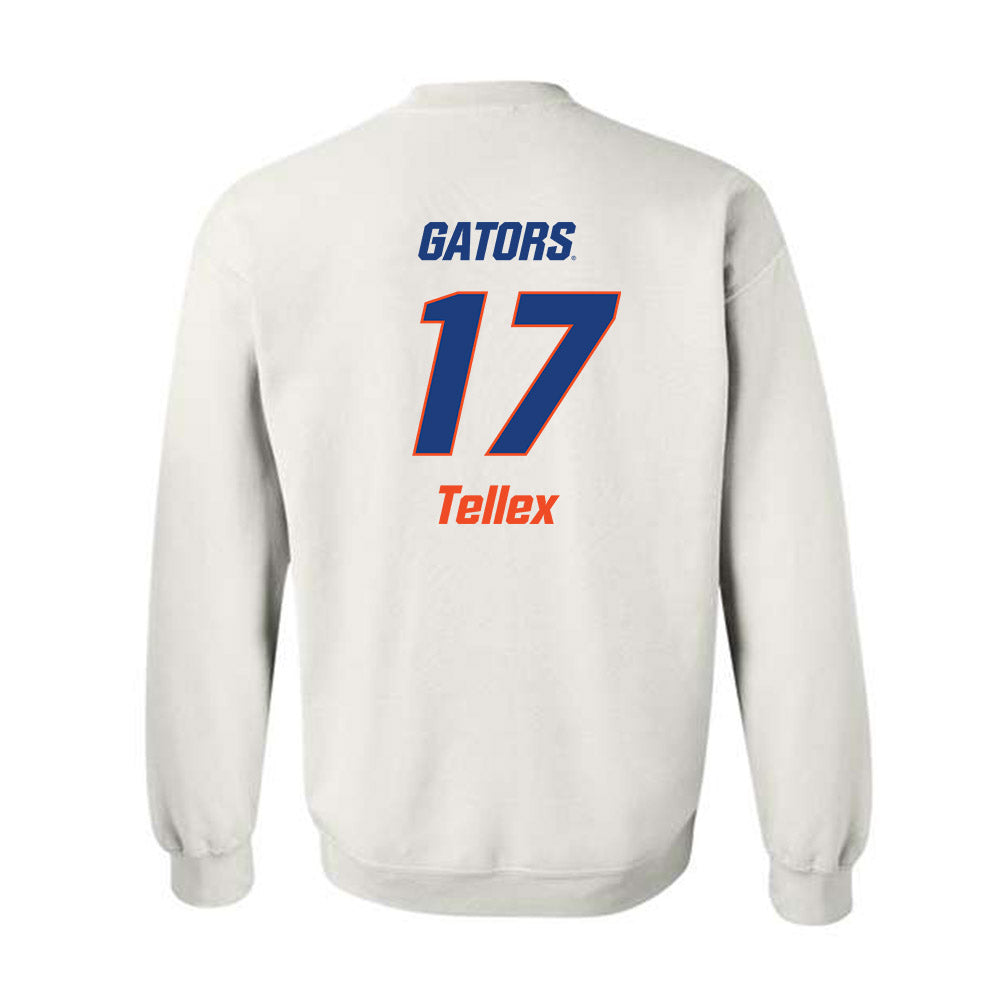 Florida - NCAA Women's Soccer : Delaney Tellex - Replica Shersey Crewneck Sweatshirt