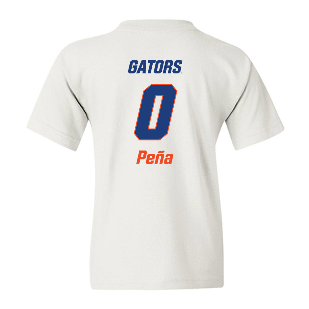 Florida - NCAA Women's Soccer : Paloma Peña - Replica Shersey Youth T-Shirt-1