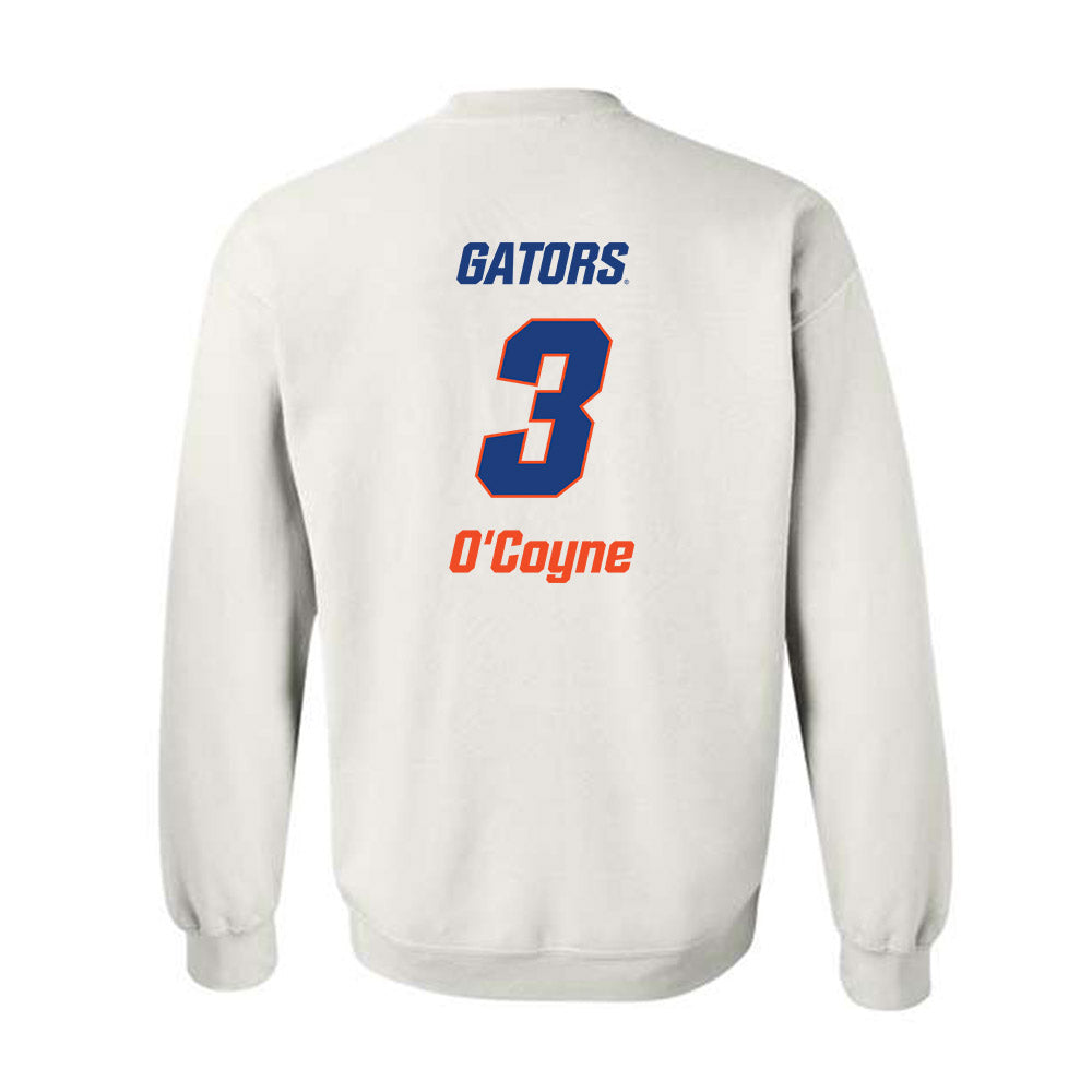Florida - NCAA Women's Soccer : Tatum O'Coyne - Replica Shersey Crewneck Sweatshirt-1