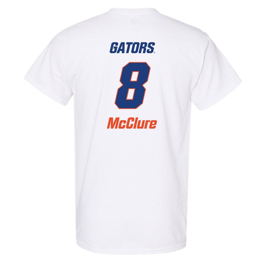 Florida - NCAA Women's Soccer : Charlotte McClure - Replica Shersey T-Shirt-1