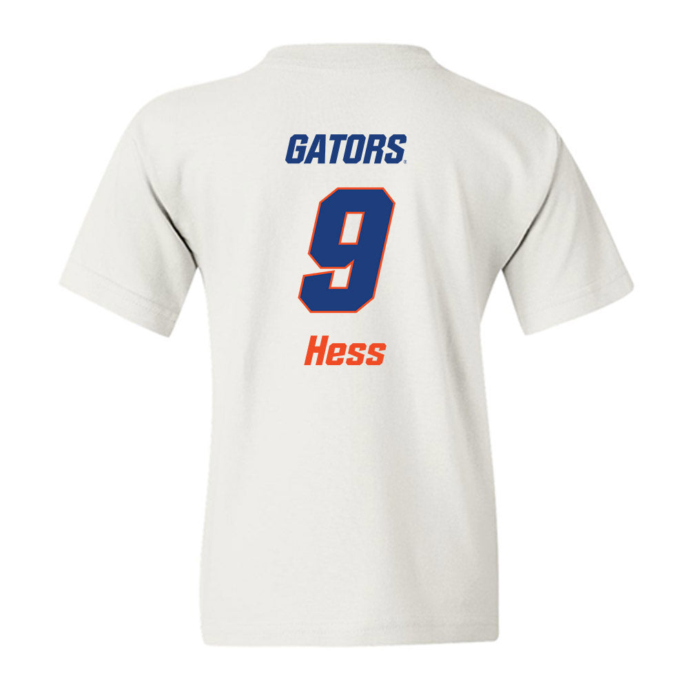 Florida - NCAA Women's Soccer : Addison Hess - Replica Shersey Youth T-Shirt-1