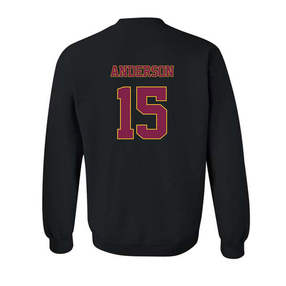 Arizona State - NCAA Football : Khamari Anderson - Classic Fashion Shersey Crewneck Sweatshirt-1