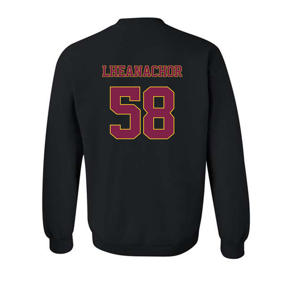 Arizona State - NCAA Football : Maxwell Lheanachor - Classic Fashion Shersey Crewneck Sweatshirt-1