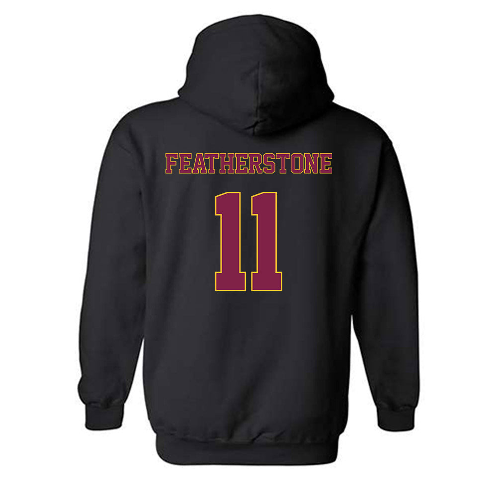 Arizona State - NCAA Women's Water Polo : Katherine Featherstone - Classic Fashion Shersey Hooded Sweatshirt-1