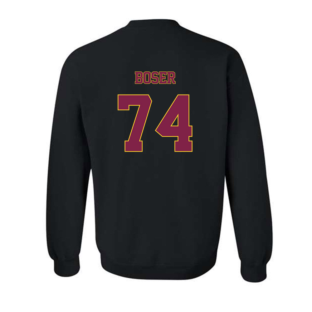 Arizona State - NCAA Men's Ice Hockey : Brasen Boser - Classic Fashion Shersey Crewneck Sweatshirt-1