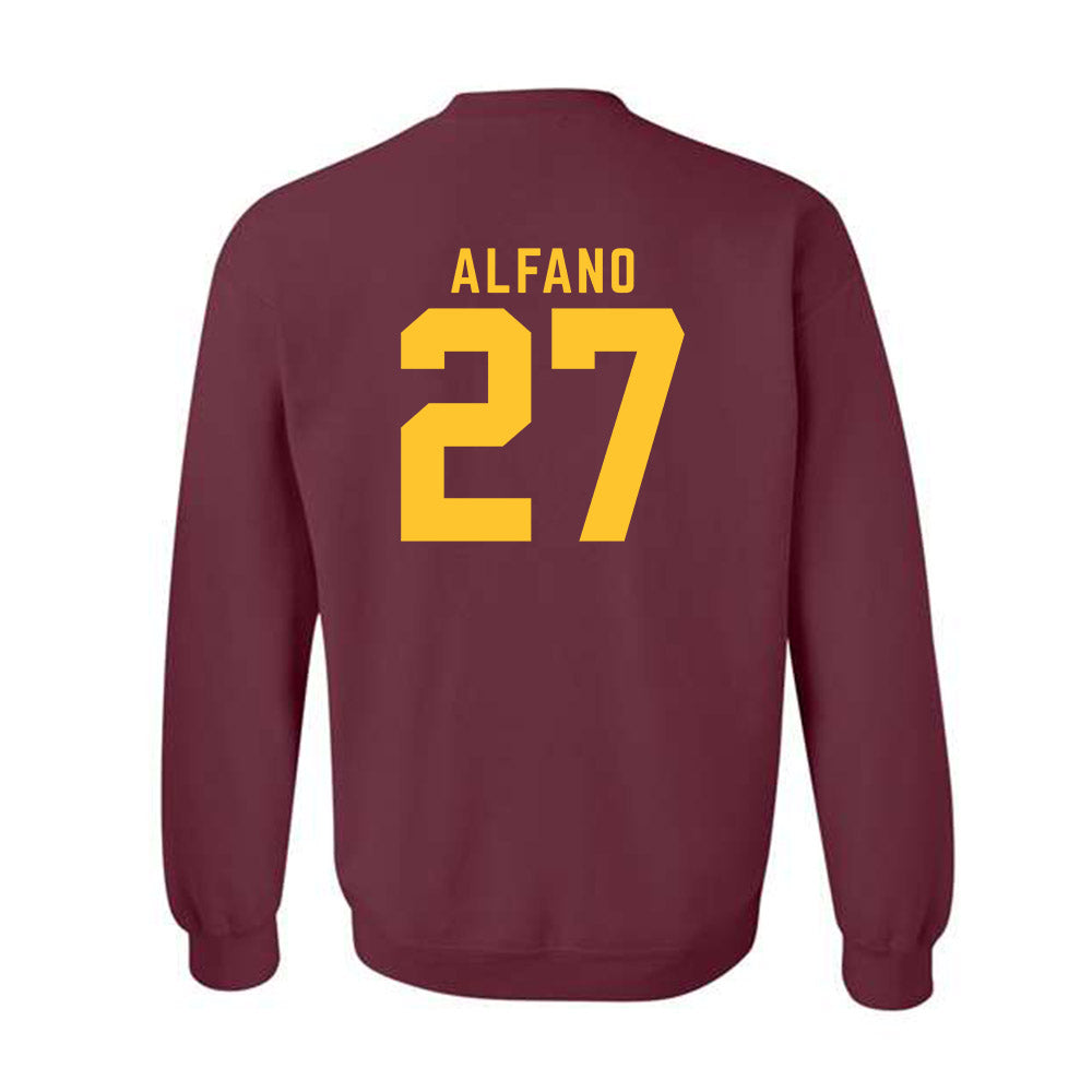 Arizona State - NCAA Men's Ice Hockey : Sam Alfano - Classic Shersey Crewneck Sweatshirt-1