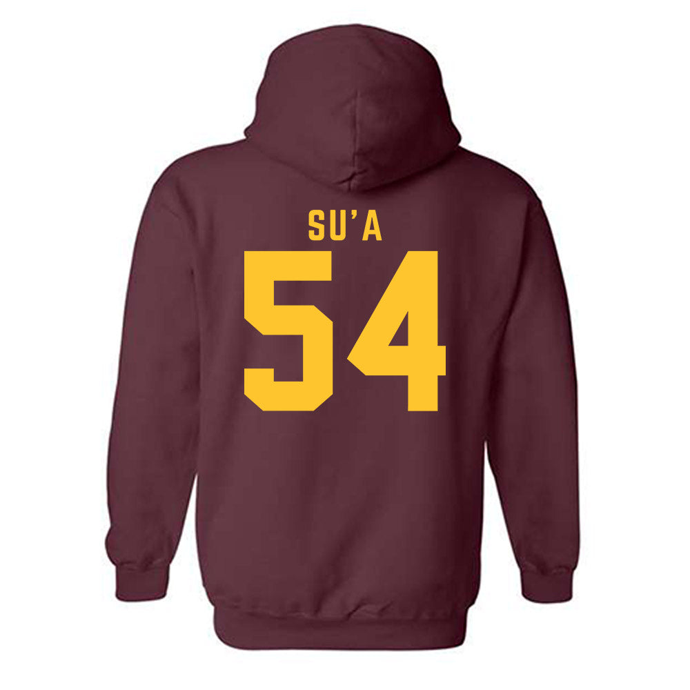 Arizona State - NCAA Football : Joey Su'a - Classic Shersey Hooded Sweatshirt