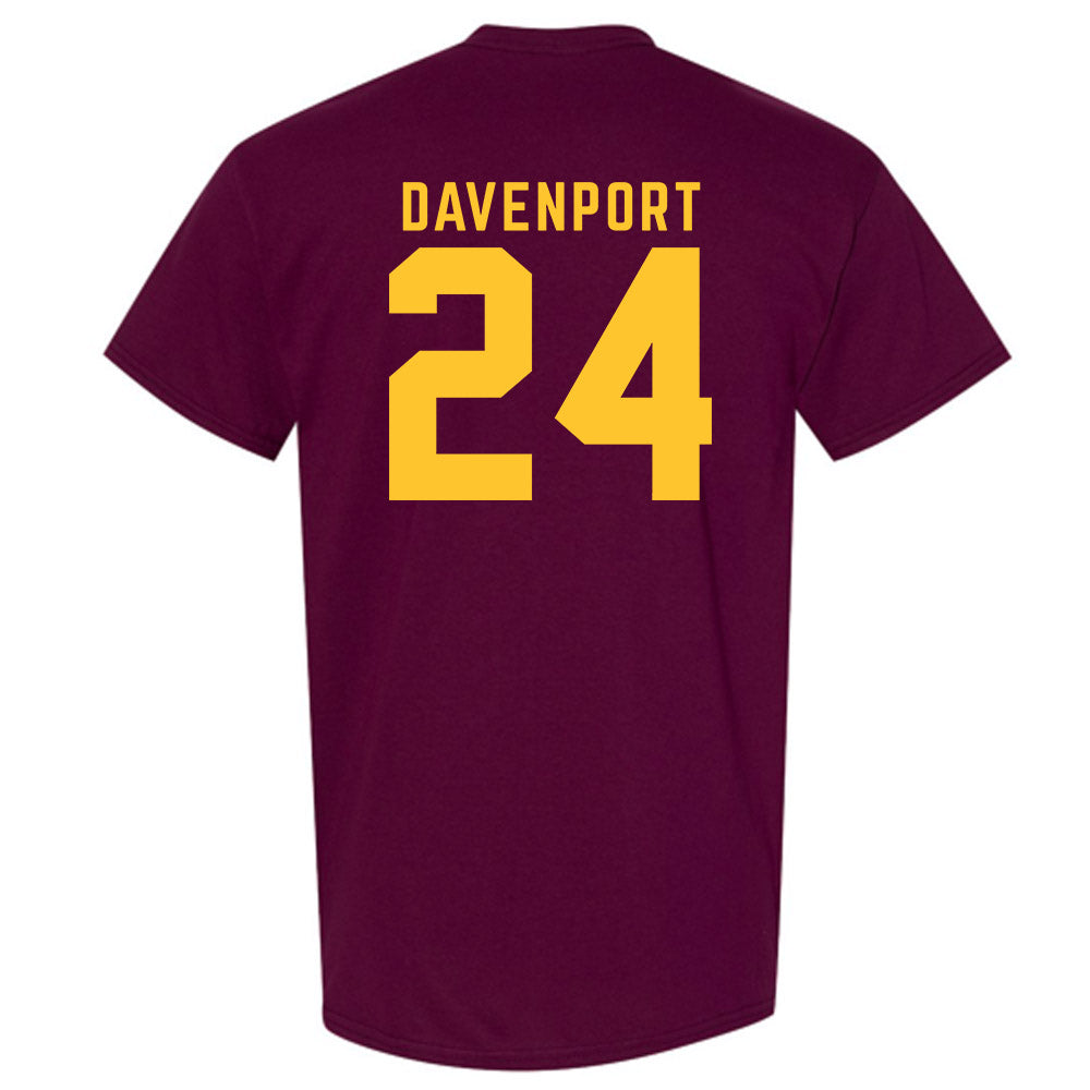 Arizona State - NCAA Women's Basketball : Deborah Davenport - Classic Shersey T-Shirt-1