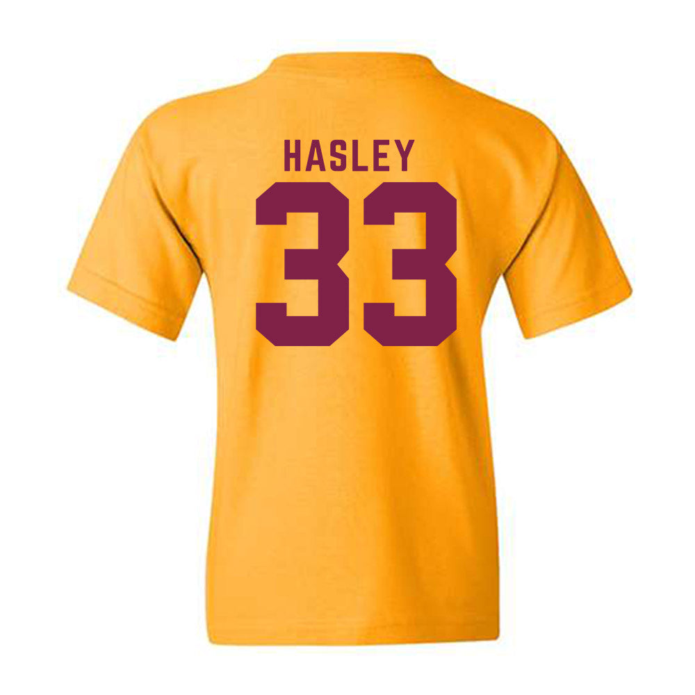 Arizona State - NCAA Men's Ice Hockey : Connor Hasley - Classic Shersey Youth T-Shirt-1