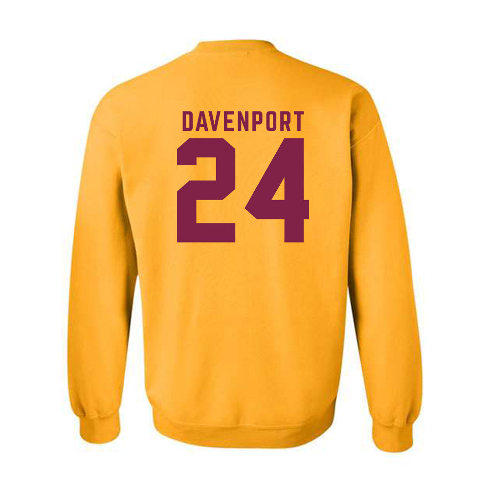 Arizona State - NCAA Women's Basketball : Deborah Davenport - Classic Shersey Crewneck Sweatshirt-1