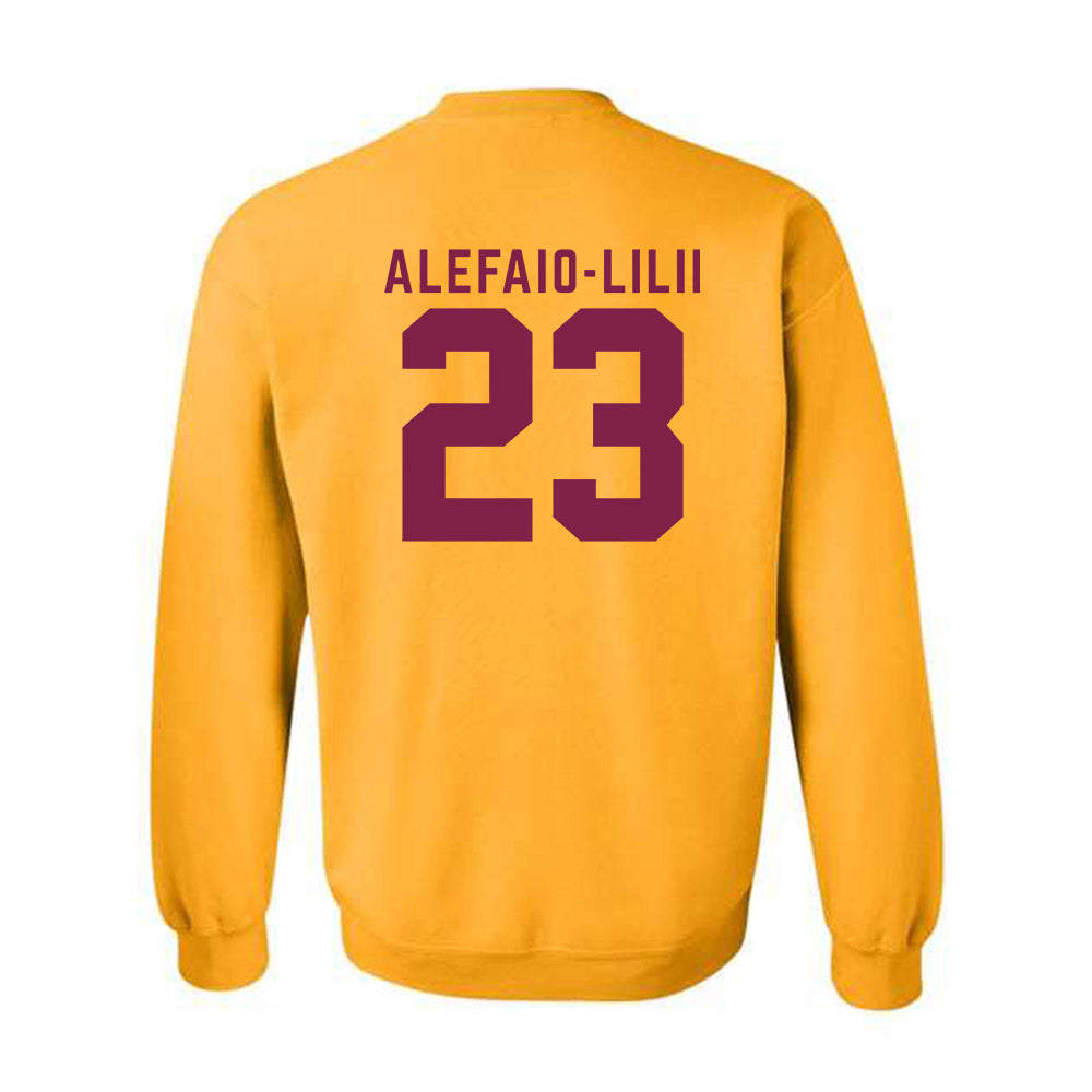 Arizona State - NCAA Football : Benjamin Alefaio-Lilii - Classic Shersey Crewneck Sweatshirt-1