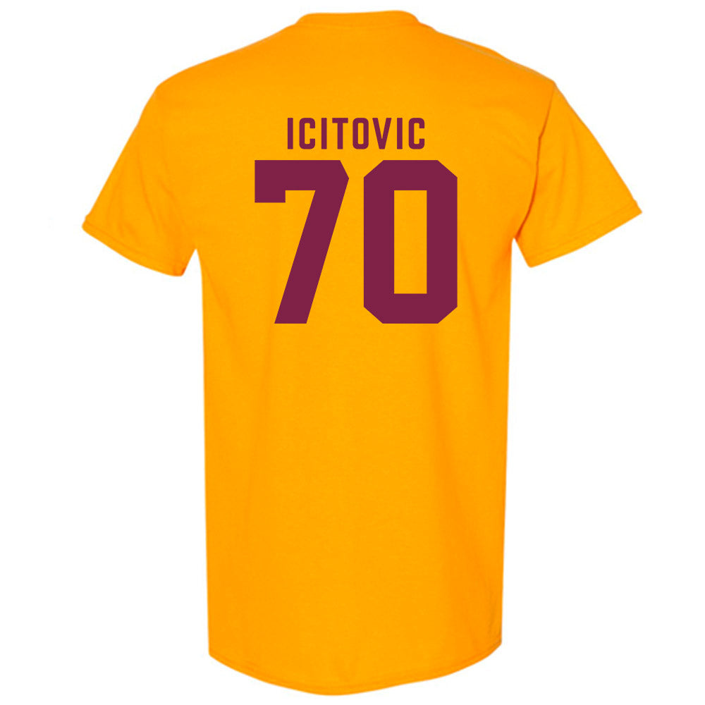 Arizona State - NCAA Men's Basketball : Jovan Icitovic - Classic Shersey T-Shirt-1