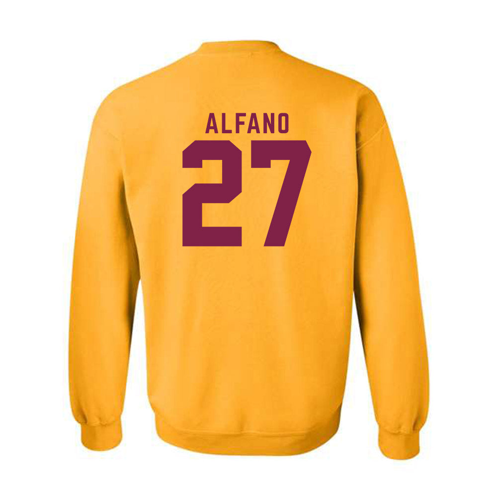 Arizona State - NCAA Men's Ice Hockey : Sam Alfano - Classic Shersey Crewneck Sweatshirt-1