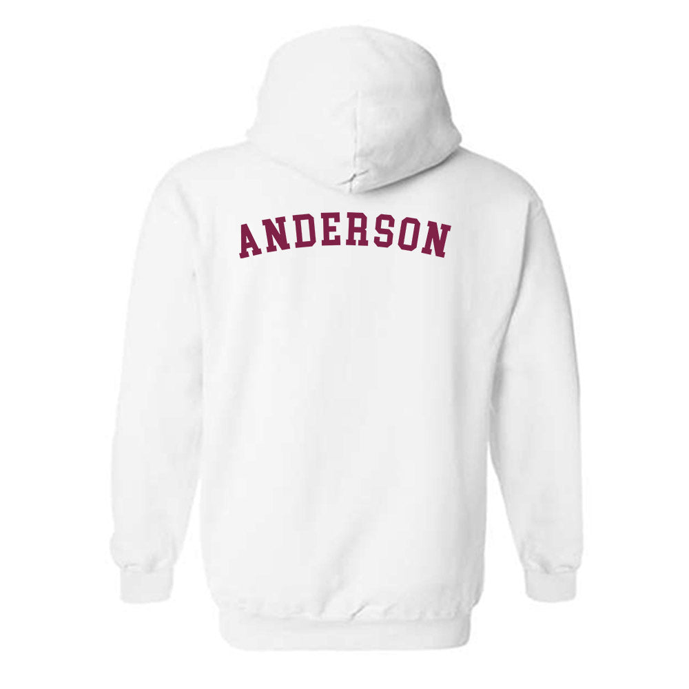 Arizona State - NCAA Men's Track & Field : Josiah Anderson - Sports Shersey Hooded Sweatshirt-1