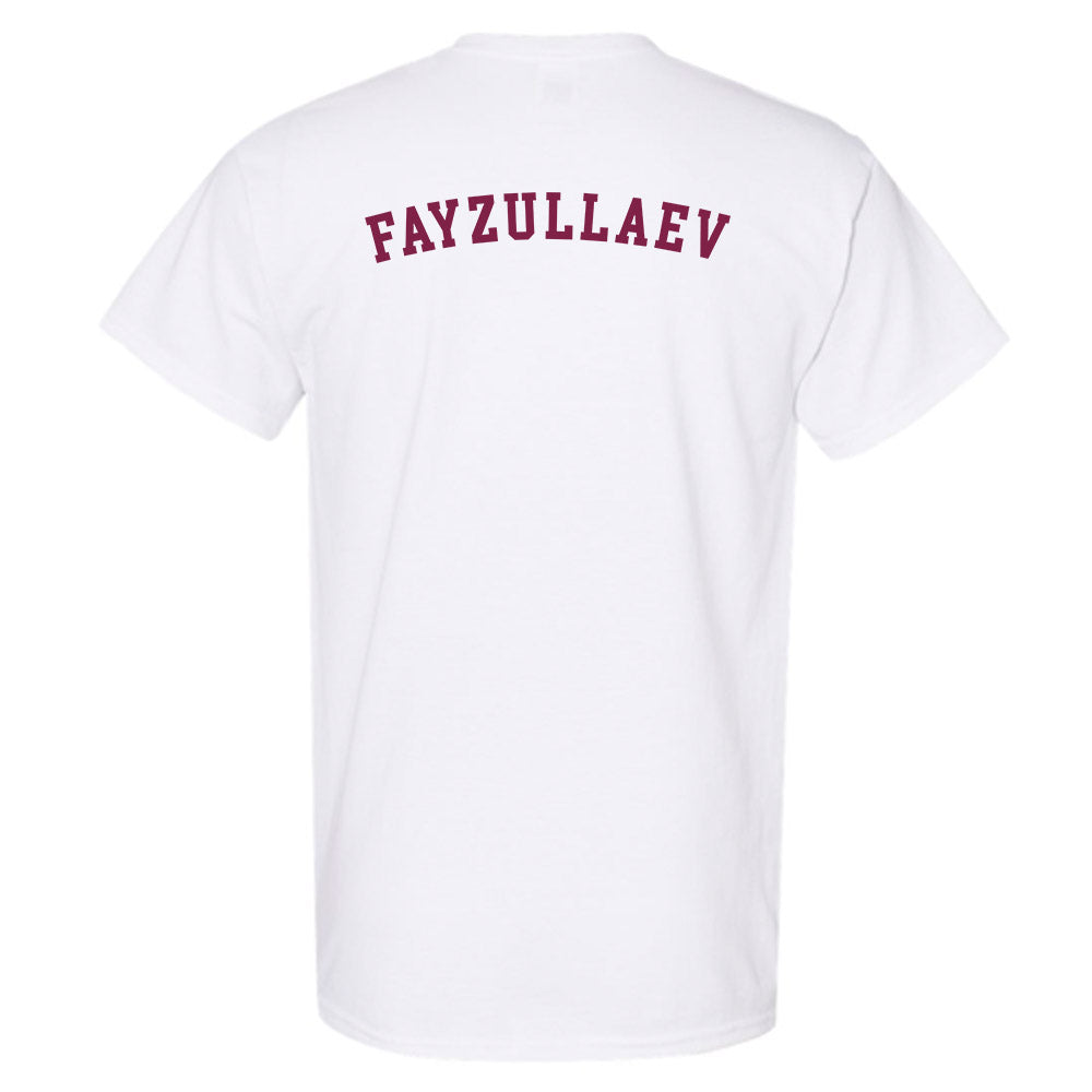 Arizona State - NCAA Wrestling : Azizbek Fayzullaev - Sports Shersey T-Shirt-1