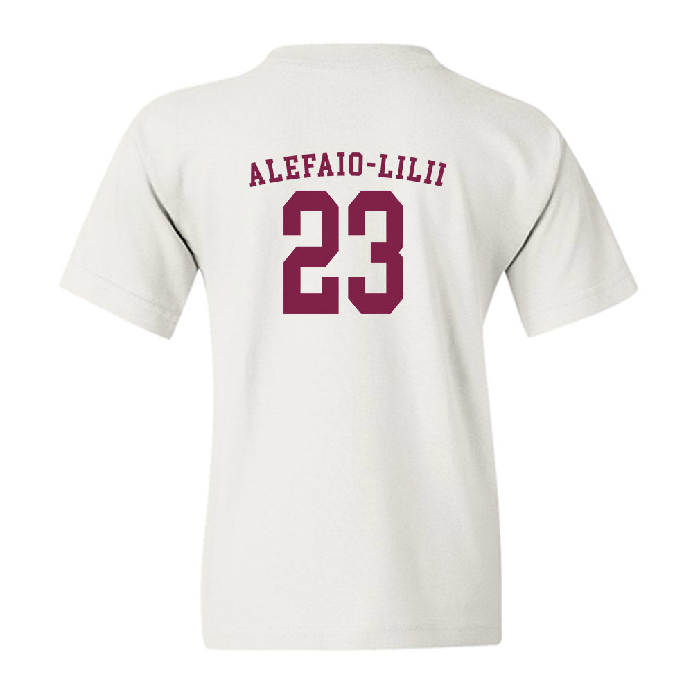 Arizona State - NCAA Football : Benjamin Alefaio-Lilii - Sports Shersey Youth T-Shirt-1