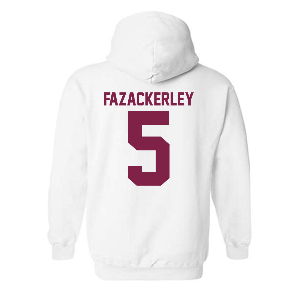 Arizona State - NCAA Women's Soccer : Lucy Fazackerley - Replica Shersey Hooded Sweatshirt-1