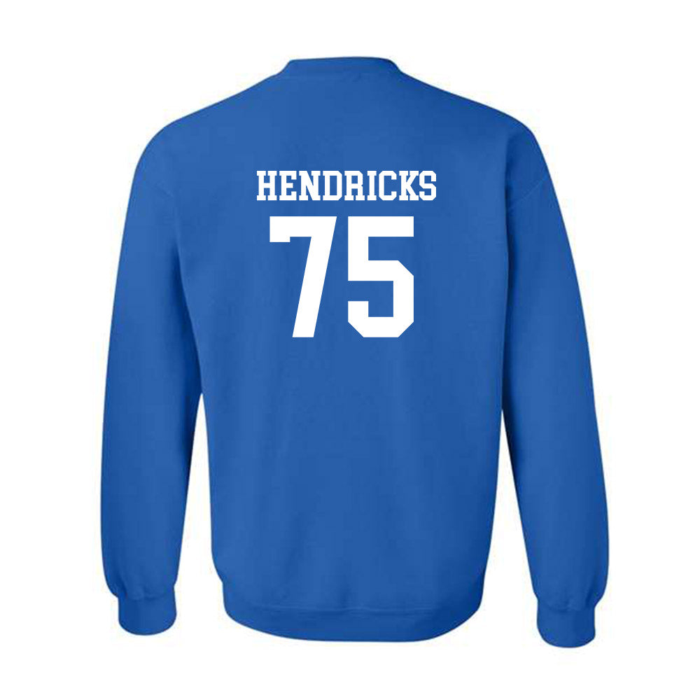Drake - NCAA Football : Will Hendricks - Classic Shersey Crewneck Sweatshirt-1