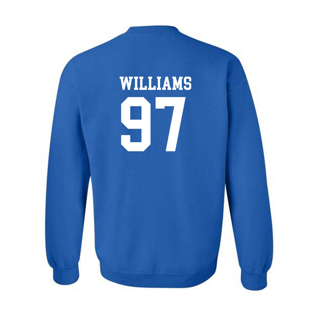 Drake - NCAA Football : Jadon Williams - Classic Shersey Crewneck Sweatshirt-1
