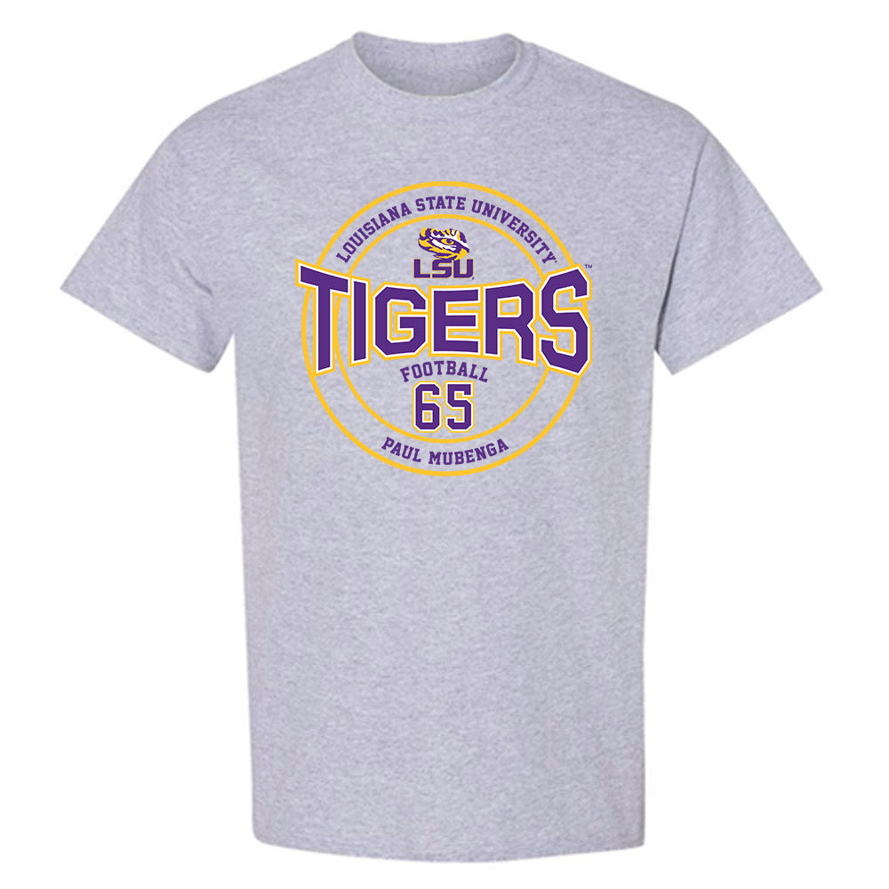 LSU - NCAA Football : Paul Mubenga - Classic Fashion Shersey T-Shirt-0