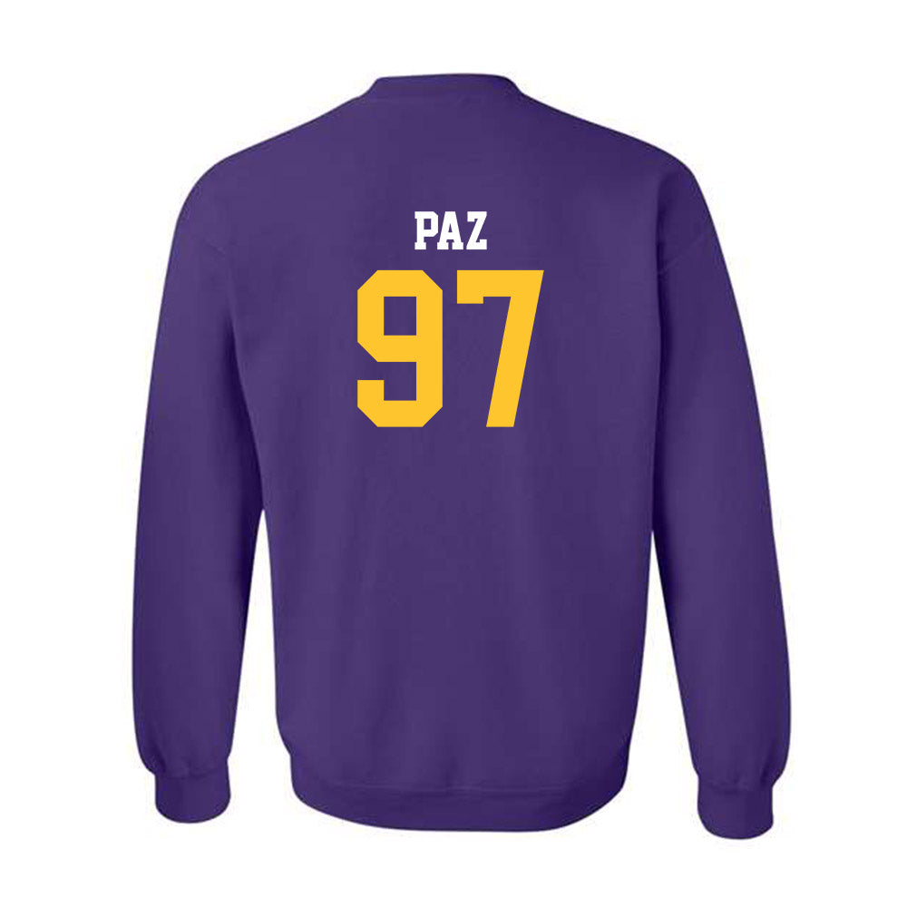 LSU - NCAA Baseball : Marcos Paz - Classic Shersey Crewneck Sweatshirt-1