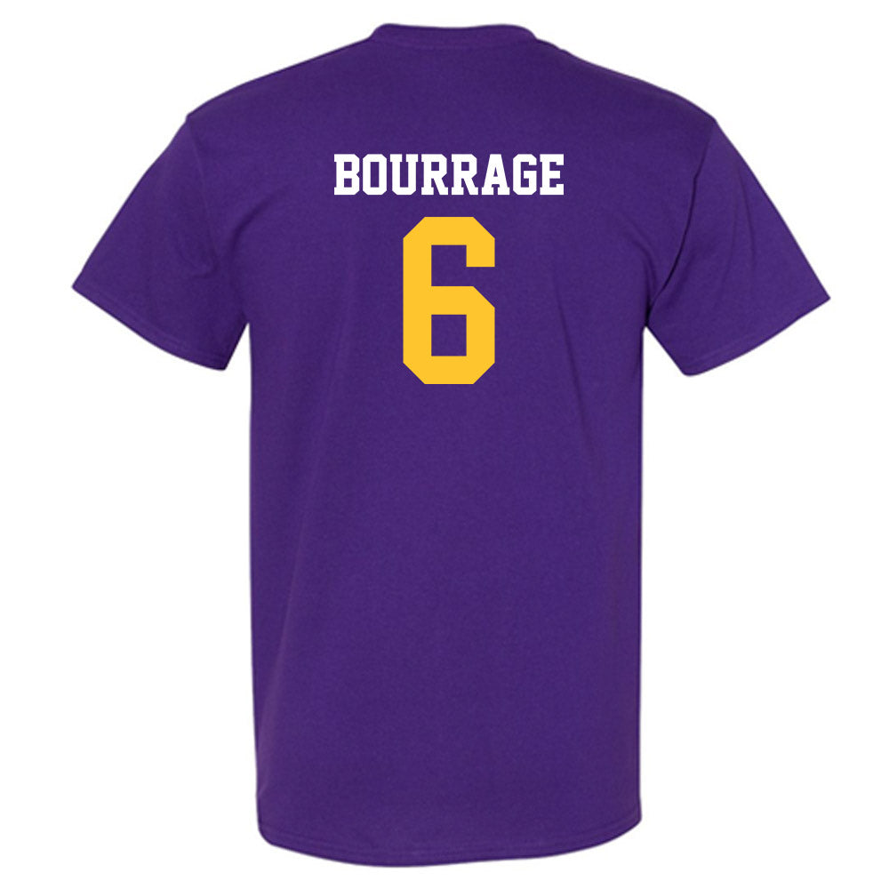 LSU - NCAA Women's Basketball : Divine Bourrage - Classic Shersey T-Shirt-1