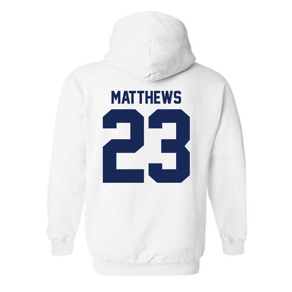 Rice - NCAA Football : Payton Matthews - Fashion Shersey Hooded Sweatshirt-1