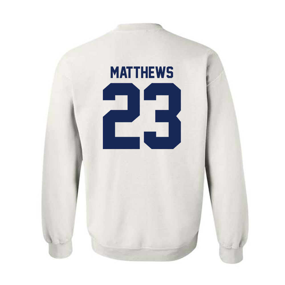 Rice - NCAA Football : Payton Matthews - Fashion Shersey Crewneck Sweatshirt-1