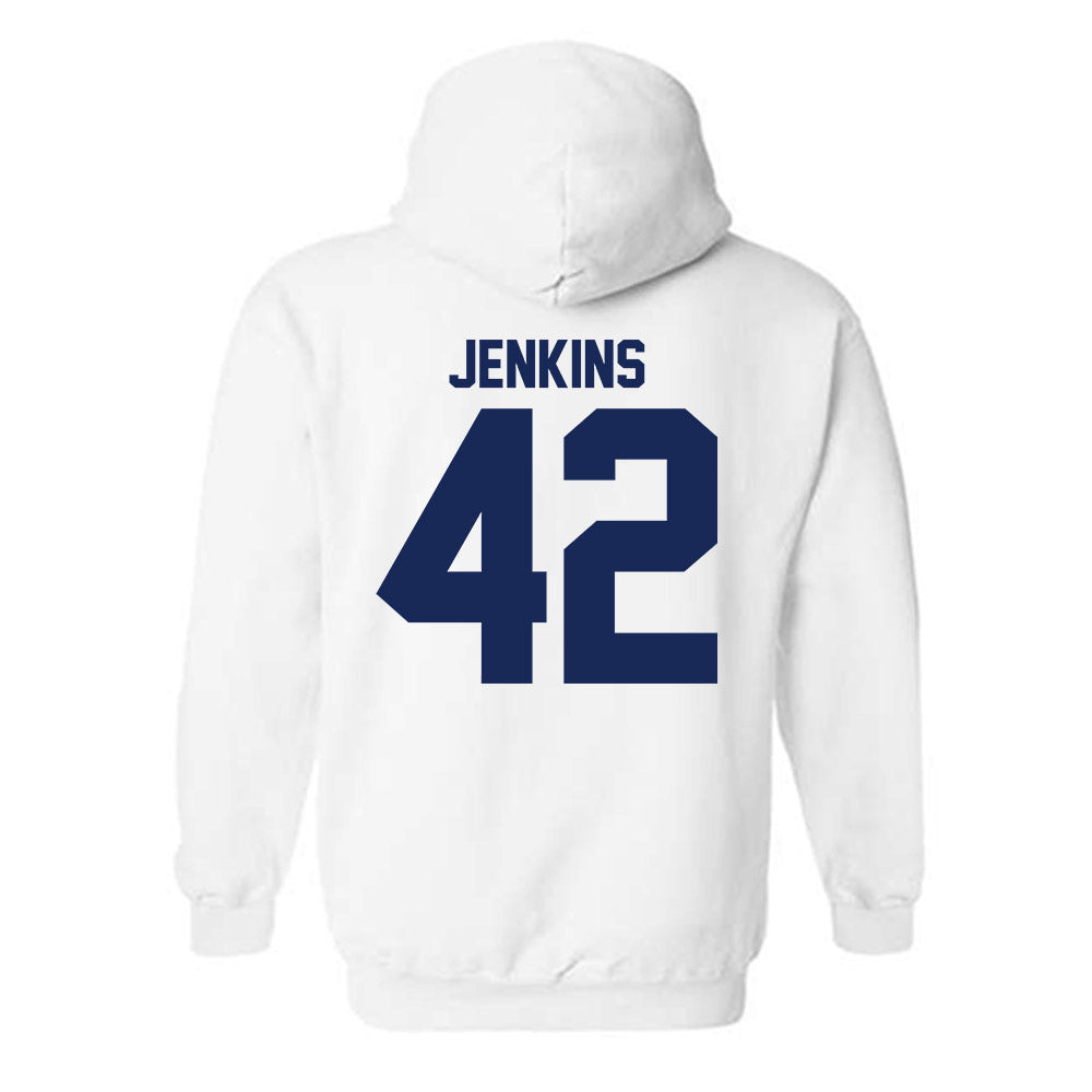 Rice - NCAA Football : DeReyon Jenkins - Fashion Shersey Hooded Sweatshirt-1