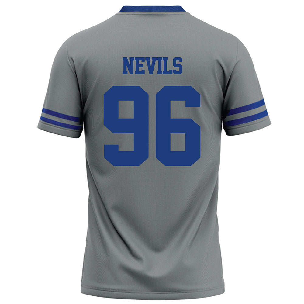 Memphis - NCAA Football : Donovan Nevils - Grey Football Jersey-1