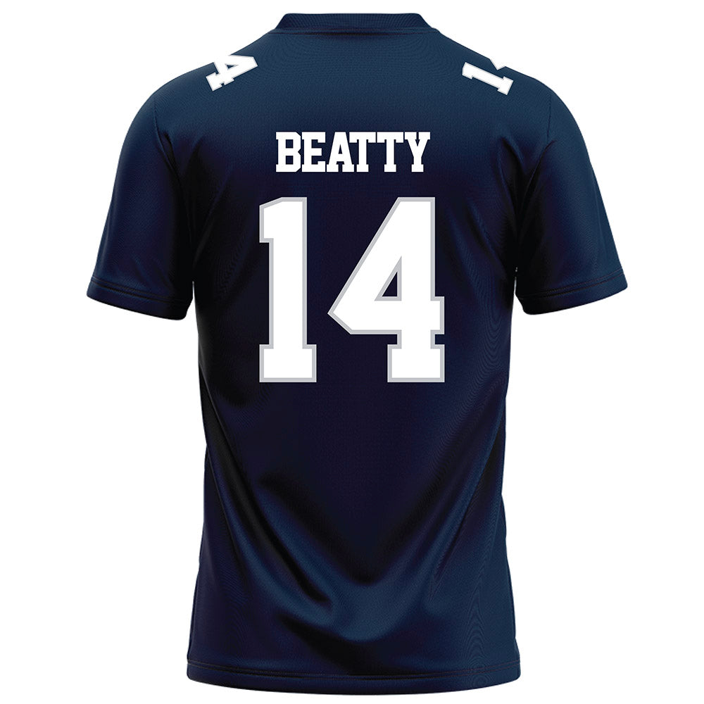 Samford - NCAA Football : Jackson Beatty - Navy Football Jersey