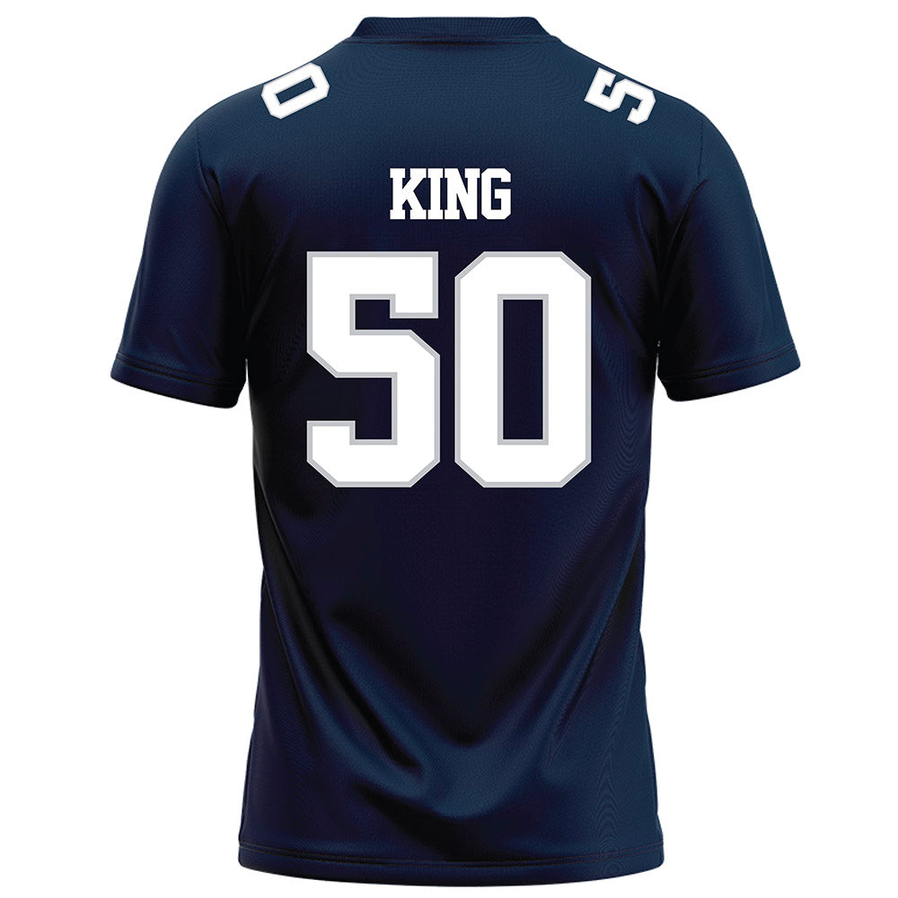 Samford - NCAA Football : Darrian King - Navy Football Jersey
