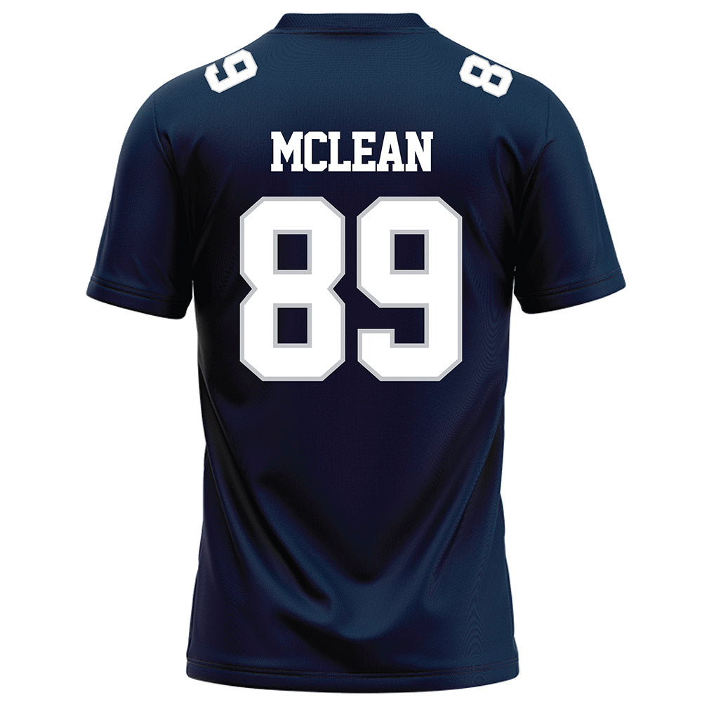 Samford - NCAA Football : Knox Mclean - Navy Football Jersey-1