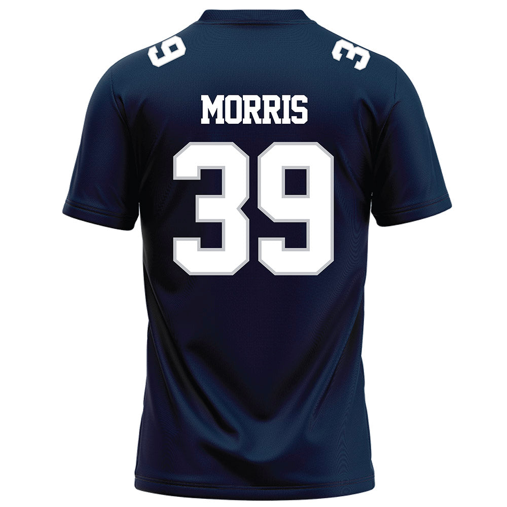 Samford - NCAA Football : Gavin Morris - Navy Football Jersey
