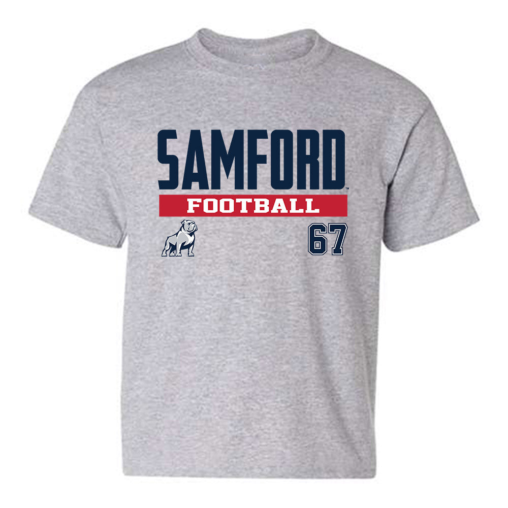 Samford - NCAA Football : Nate Carter - Classic Fashion Shersey Youth T-Shirt-1