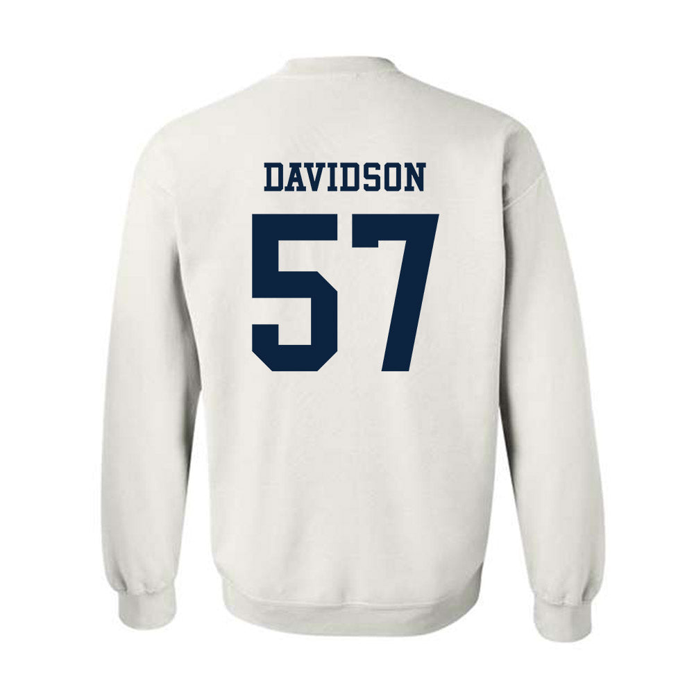Samford - NCAA Football : Web Davidson - Classic Fashion Shersey Crewneck Sweatshirt-1