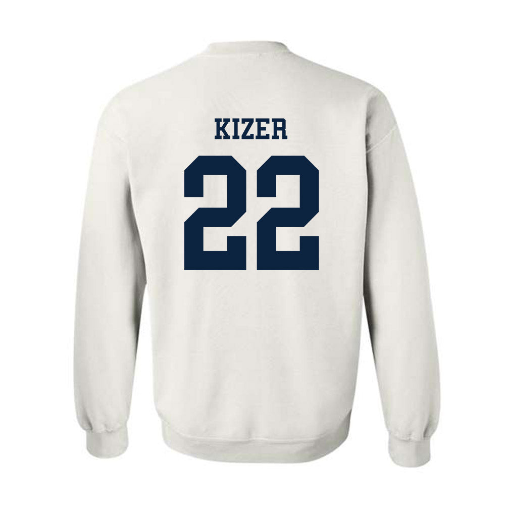 Samford - NCAA Men's Basketball : Thomas Kizer - Classic Fashion Shersey Crewneck Sweatshirt-1