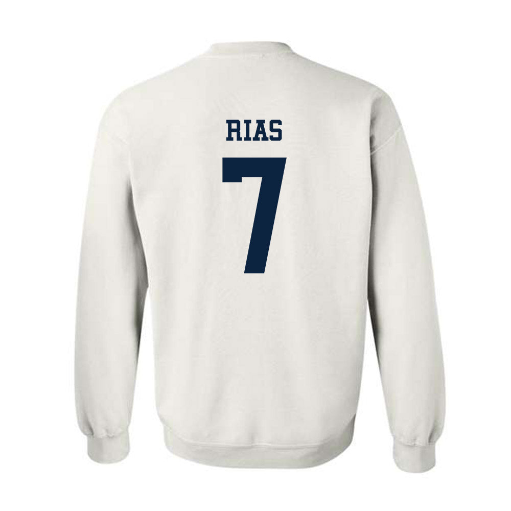 Samford - NCAA Football : Dj Rias - Classic Fashion Shersey Crewneck Sweatshirt-1
