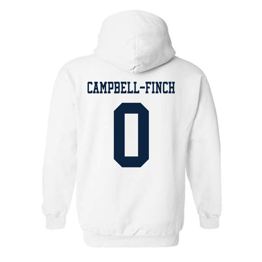 Samford - NCAA Men's Basketball : Isaiah Campbell-Finch - Classic Fashion Shersey Hooded Sweatshirt-1
