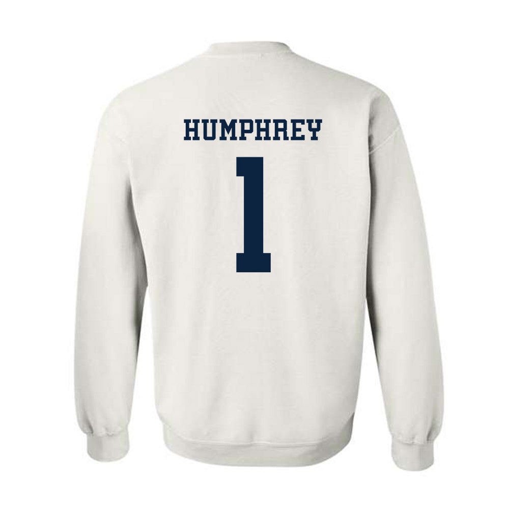 Samford - NCAA Men's Basketball : DaJion Humphrey - Classic Fashion Shersey Crewneck Sweatshirt-1