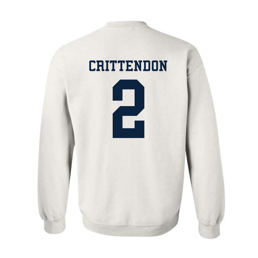 Samford - NCAA Football : Quincy Crittendon - Classic Fashion Shersey Crewneck Sweatshirt-1