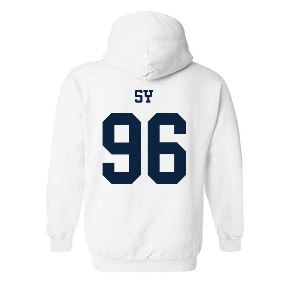 Samford - NCAA Football : Nazir Sy - Classic Fashion Shersey Hooded Sweatshirt-1