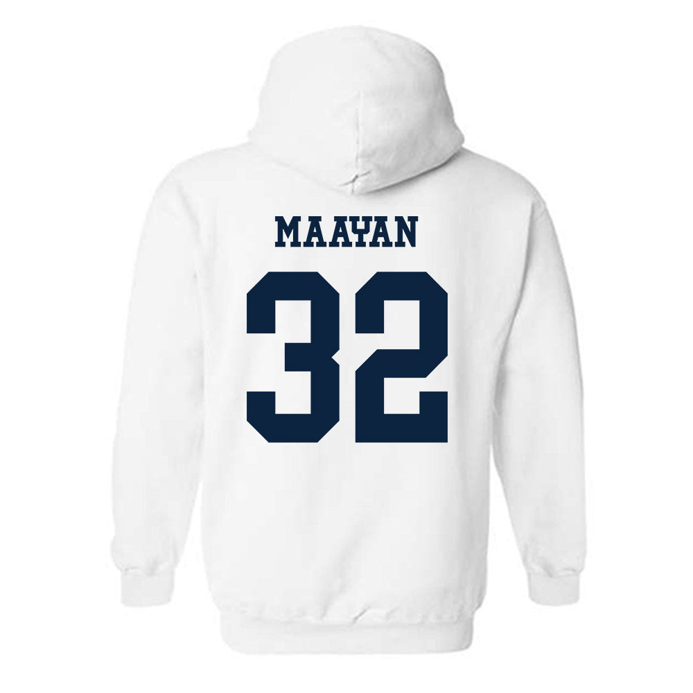 Samford - NCAA Women's Basketball : Yael Maayan - Classic Fashion Shersey Hooded Sweatshirt-1