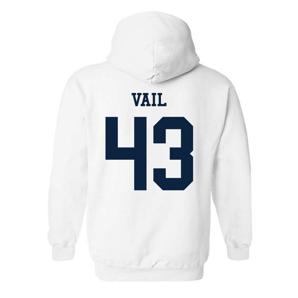 Samford - NCAA Baseball : Bodie Vail - Classic Fashion Shersey Hooded Sweatshirt-1