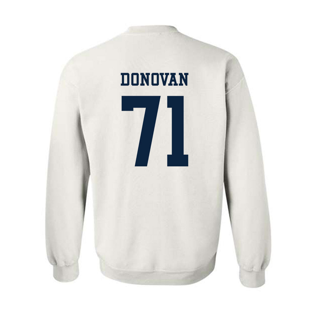 Samford - NCAA Football : Carson Donovan - Classic Fashion Shersey Crewneck Sweatshirt-1