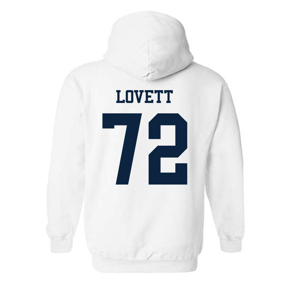 Samford - NCAA Football : Josh Lovett - Classic Fashion Shersey Hooded Sweatshirt-1
